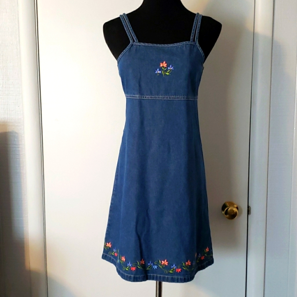 Girl's jean dress